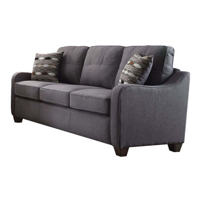 Amridean Upholstered Charles of London Sofa in Grey