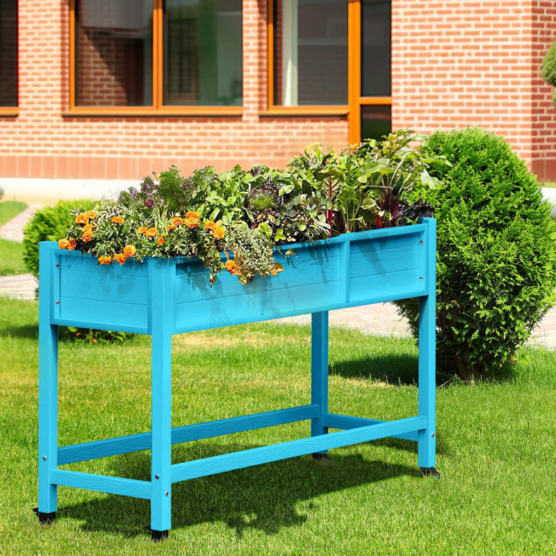 Boîte à fleurs Samoni, Bleu