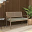 Banc en osier Morgane