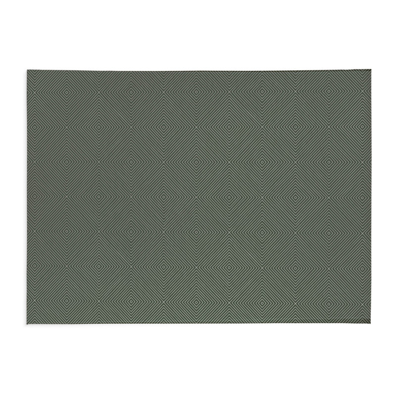 Eye Chev Kids Play Mat, Chimichurri/Green, Rectangle 4' x 6'