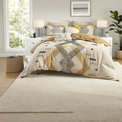 Premium Cotton Bedding Sets, Multicolor Duvet Cover, Modern Chic Bedroom