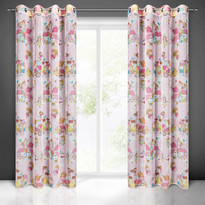 Zaynab Semi Sheer Curtains Single Panel