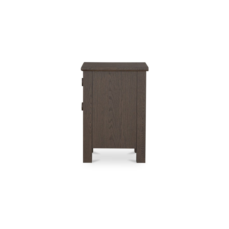 Loren Small Nightstand Dark Brown, Dark Brown