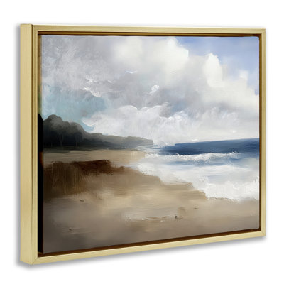 Cadre flottant Sea Of Sighs, conception par Annabelle Hall
