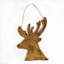 26cm Wooden Hanging Deer Christmas Wall Decoration for Home, Office and Seasonal Displays-344416081-344416074