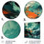 Rolling Surf Waves III - art mural en métal Waves-1227658255