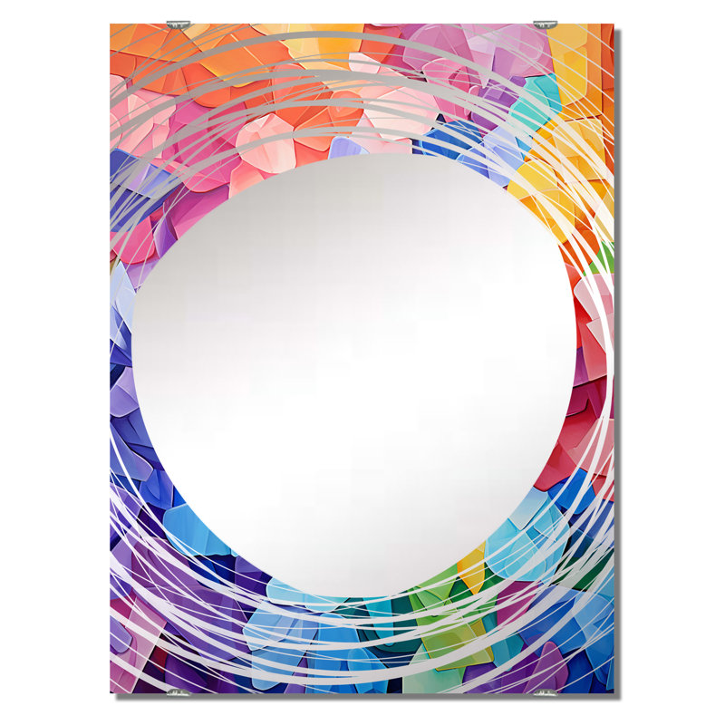 Grand miroir mural Haeckel, 40 po x 30 po