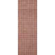 Polly Checkered Berry/Natural Area Rug