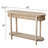 Arwand 42'' Solid Wood Top Console Table