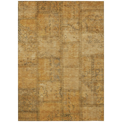 Margia Patchwork Indoor / Outdoor Rug