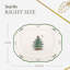 Spode Christmas Tree Sculpted Oval Platter 14"