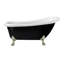 1549.4mm x 701mm Soaking Acrylic Bathtub-1279436809-1279436814