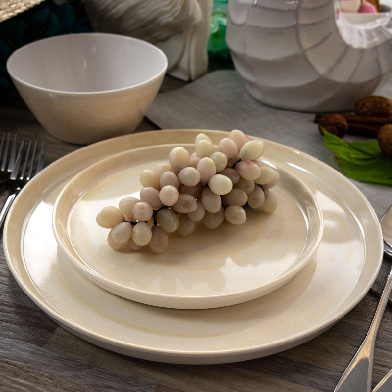 Piece Melamine Dinnerware Set - Service for 4