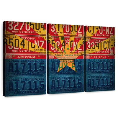 Licence Plates Arizona Flag
