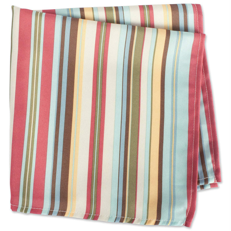 Casa Polyester Floral Square Napkin