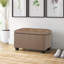 Winston Porter Hima 27.5" Wide Faux Leather Storage Bench-1535565766