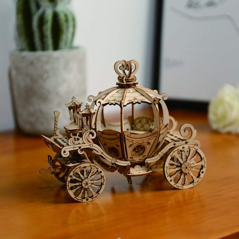 DIY 3D Puzzle - Pumpkin Carriage - 182pcs