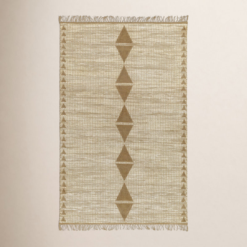 Tapis en jute / sisal Castlewood, Rectangle 5 pi x 7 pi 6 po