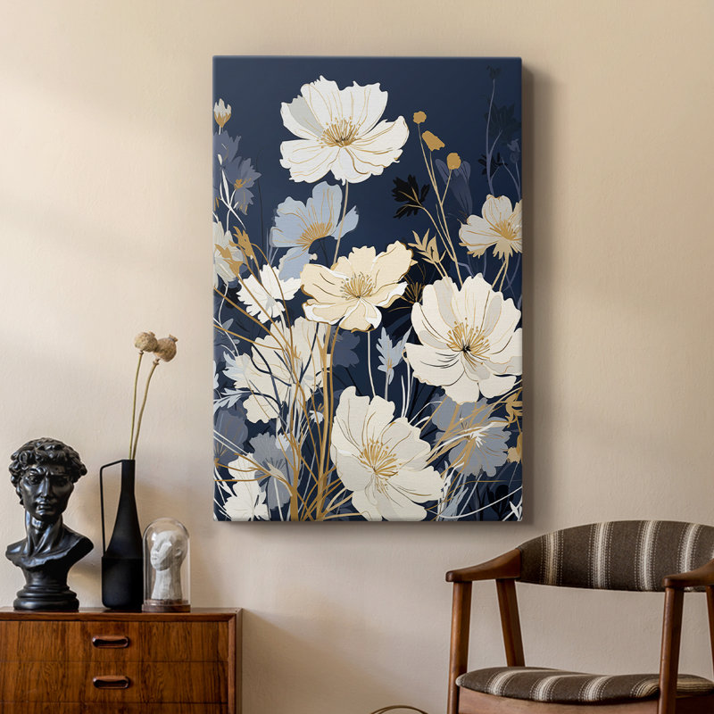 FLORAL Series CCCCLXXXXI - Galerie Cavas sur mesure, H 48 po x l 32 po