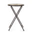 Table de bout en argent