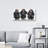 " Three Monkeys " Print