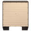 Copper 2-Drawer Rectangular Nightstand - Sleek Bedroom Accent-1410287044