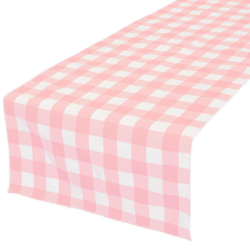 Chemin de table Dutchman, Rose, L 90 po x P 12 po