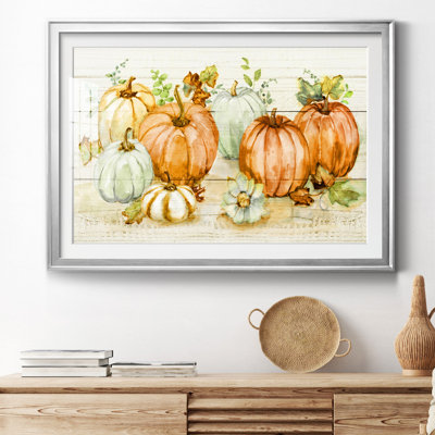Récolte de citrouilles