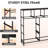 Reinardo 39.4" W 9-Drawer Dresser with Wood Top, Tall Dresser With Sturdy Steel Frame, Chest Of Drawers For Closet, Bedroom, Living Room-176519496