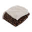 Jeté en molleton Sherpa de Lavish Home - Jeté réversible lavable à la machine de 50 x 60 pouces - Couvertures moelleuses pour canapé, chaise ou lit