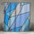 Bleu géométrique sélectionné