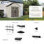 Suncast Tremont Shed 8x4-116885377