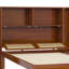Lit plateforme simple en bois avec casiers de rangement, tiroir et tête de lit Enchanting-831851127