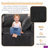 Nikodemos 118.2 "W Fully Compressed Cloud Sofa With One Ottoman, Corduroy Fabric, Deep-Seat Style, Removable Cushions, No Assembly Required-117495548