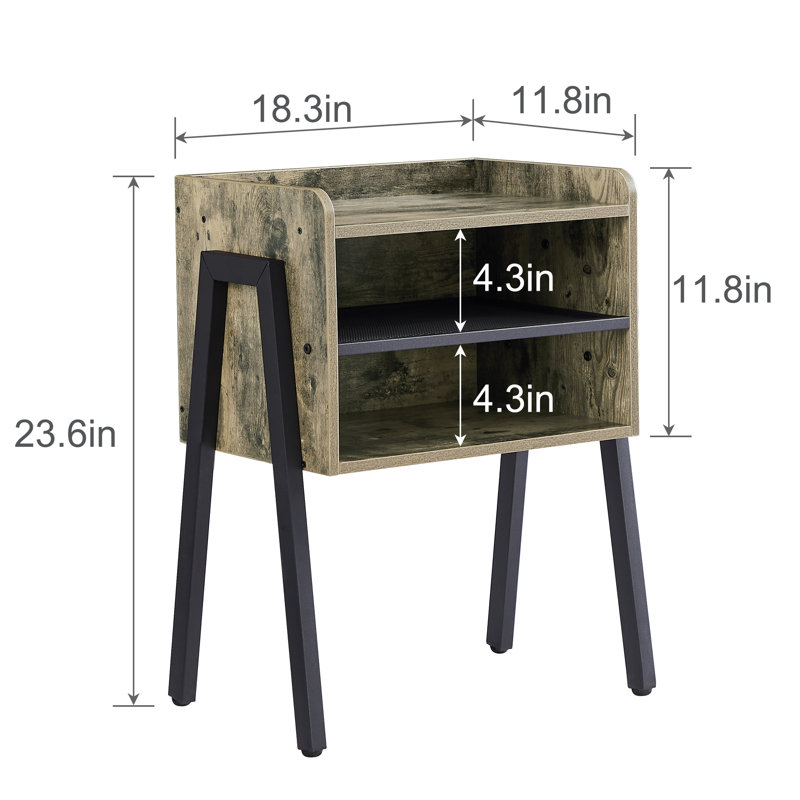 Alicia Metal Piece Bedroom Set, Gray, Twin