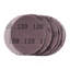 Disques de ponçage abrasifs en maille 5 pouces 50 PCS 120 grains de sable en céramique