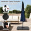 Parasol suspendu en porte-à-faux 10 pi-1865110370