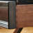 American style solid wood desk
