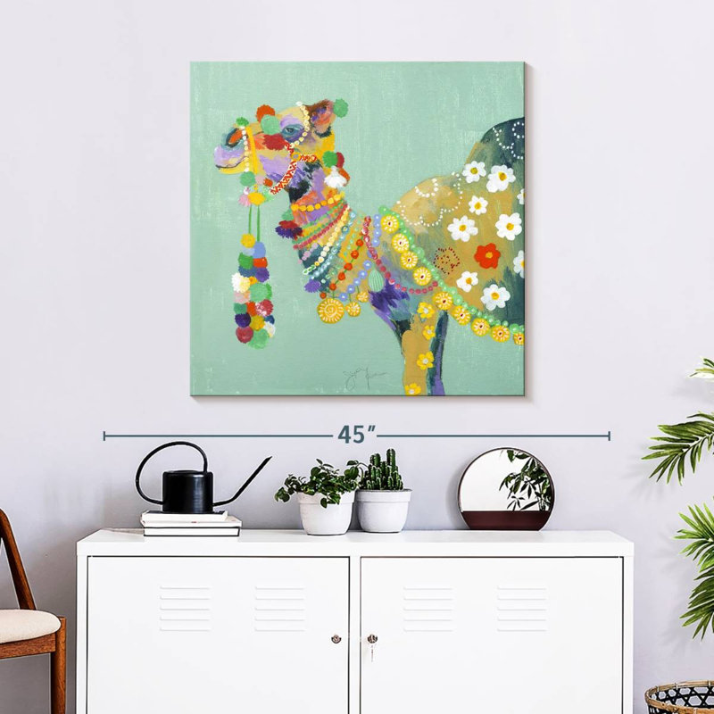 Brampt Pushkar Fair I, 30" H x 30" W