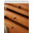Medieval‑style Cherry Wood Multi‑layer Jewelry Cabinet with Wheels for Bedroom