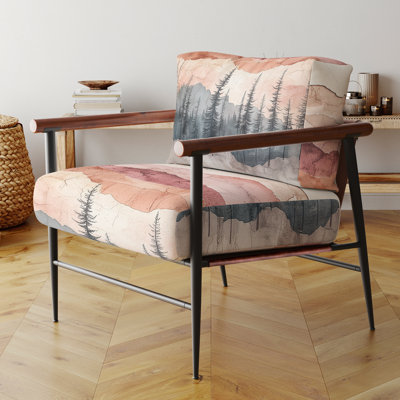 Chaise d'appoint Abstract Landscape