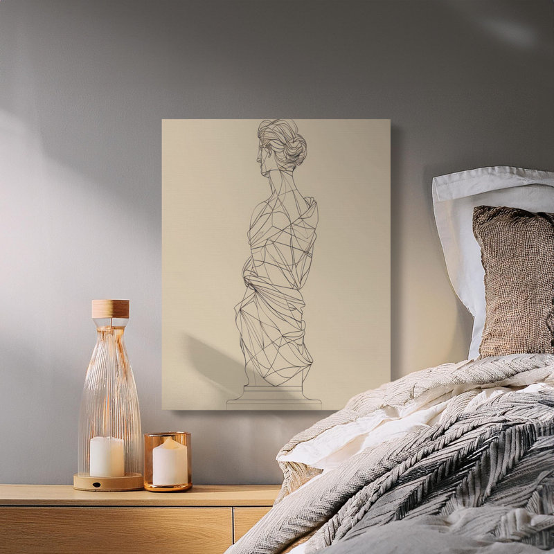 1 Piece Wrapped Canvas Wall Art Set, 15x30