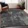 Premium Machine Washable Prisco Black Rug