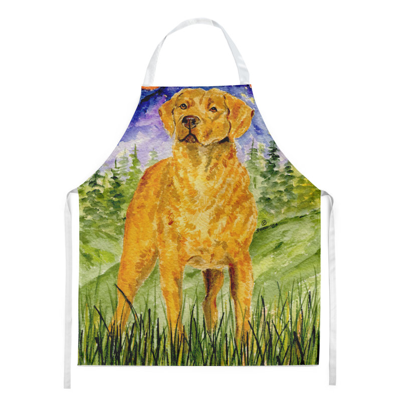No Pattern Bib Apron