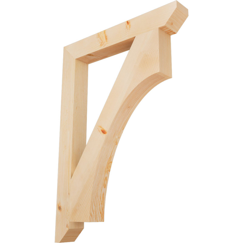 Support en bois Westlake, Sapin de Douglas, H 42 po x l 3,5 po x P 30 po