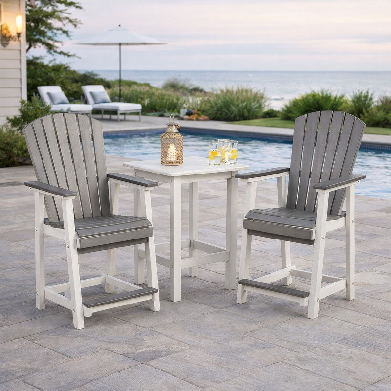 Ely Counter Stool, Gray