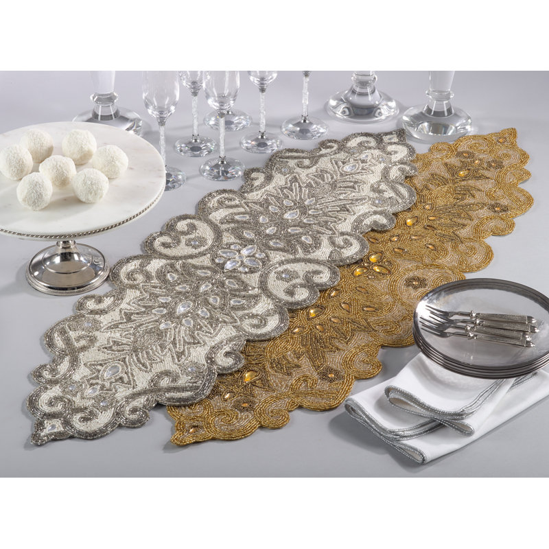 Alaqua Table Runner, Silver