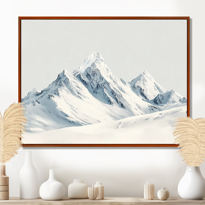 Gerarda - Landscapes Wall Art, Brun, 24" H x 32" W, Floater Framed