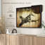 Impression sur toile d'avion militaire rustique-102859762