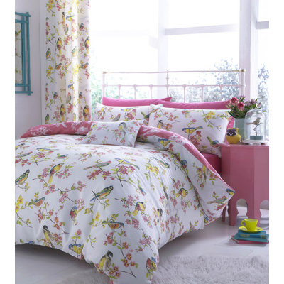 Birds Boutique Pencil Pleat Curtains